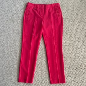 Adrianna Papell Bi Stretch Kate Fit Cropped Pants Fruit Punch (Pink) Size 6 NWT